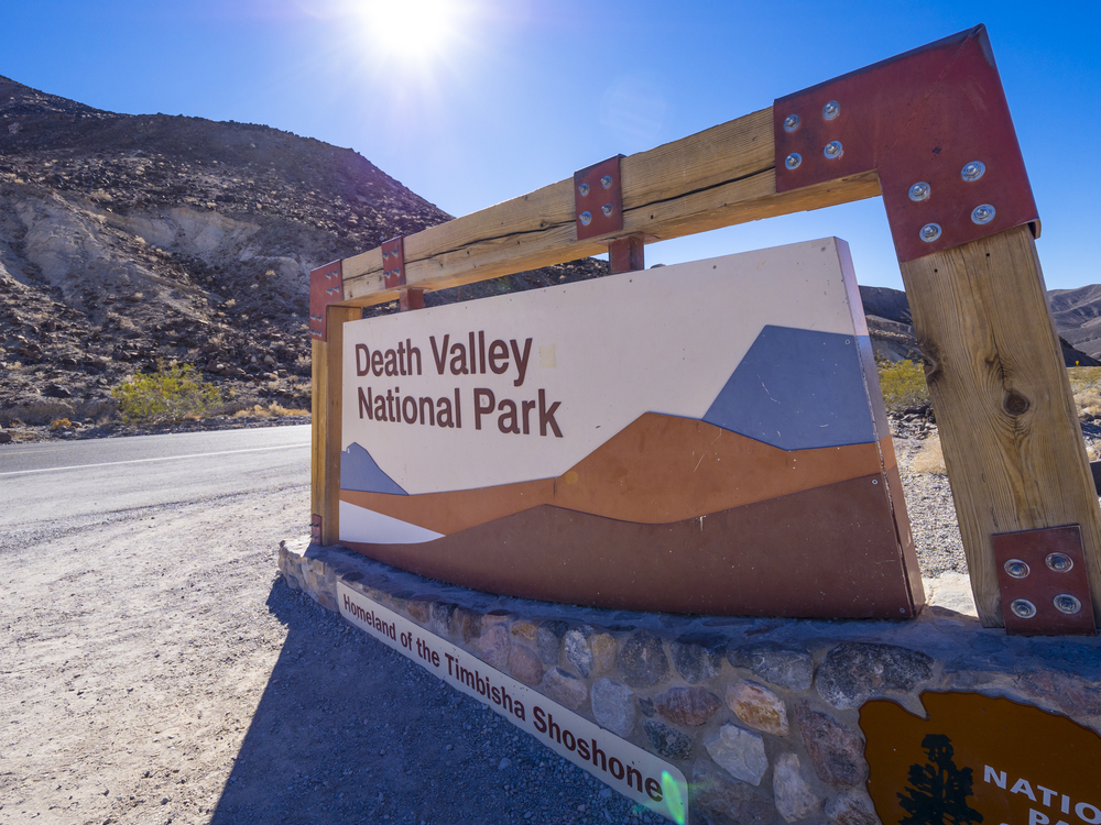 Ola de calor con temperaturas superiores a 50° celsius en el Valle de la Muerte en California