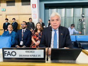 Venezuela solicita en la FAO el levantamiento de las sanciones