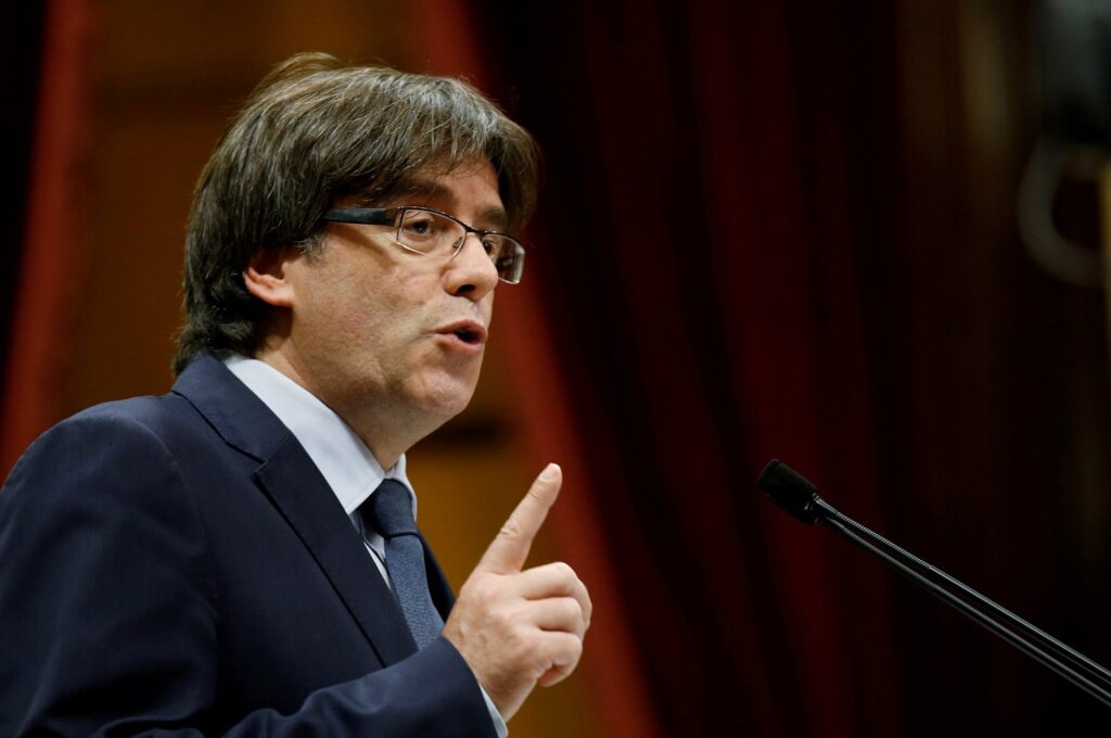Puigdemont condiciona el apoyo de su partido a Sánchez en la resolución del conflicto en Cataluña