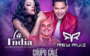 "La Salsa llega a la Terraza" reunirá en una misma tarima a La India, Rey Ruiz y el Grupo Galé