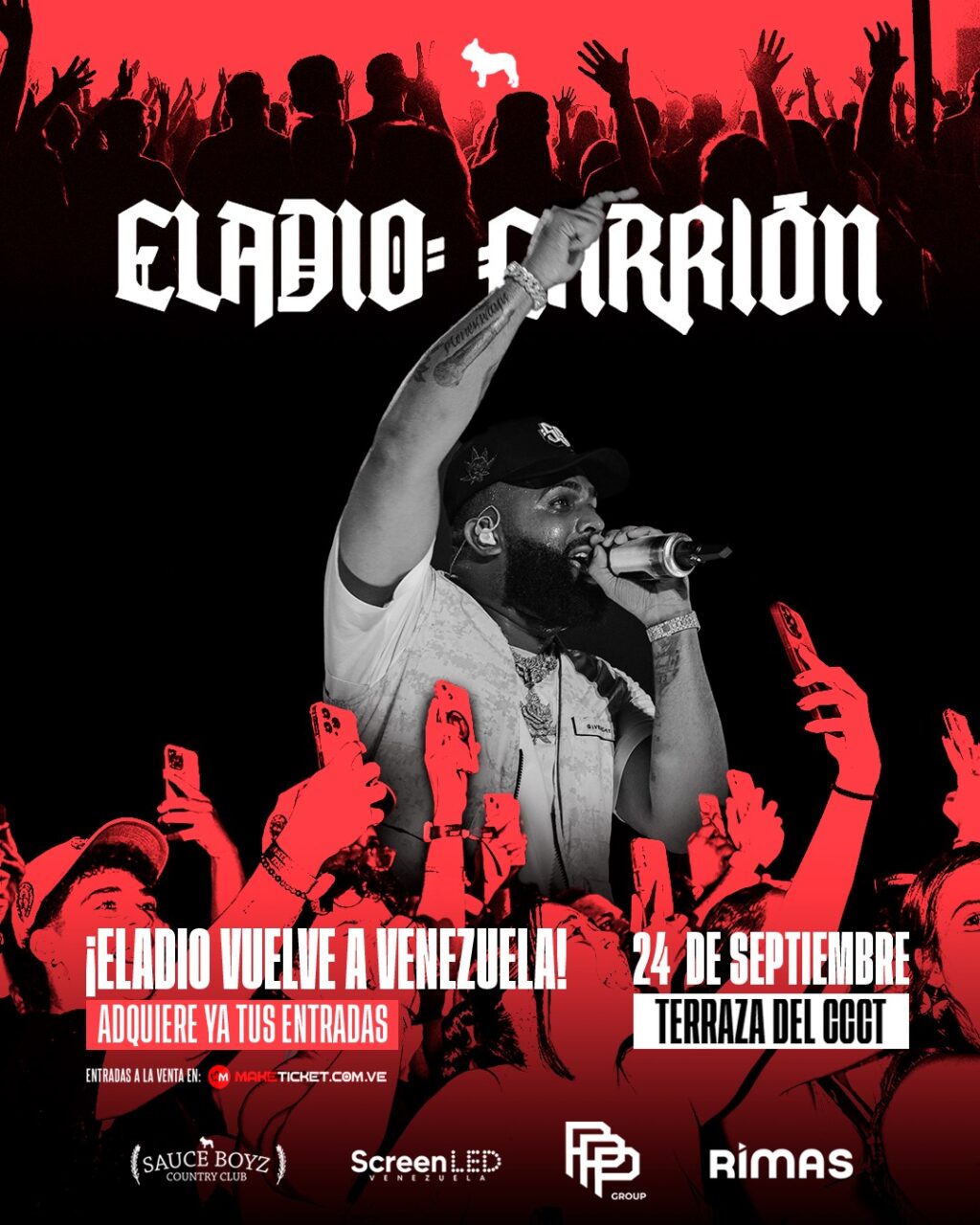 Eladio Carrión está por iniciar su tour por Latinoamérica