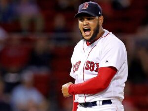 Eduardo Rodríguez fue homenajeado en Fenway Park