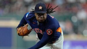 Framber Valdez lanzó el juego sin hit ni carreras 16 en la historia de los Astros