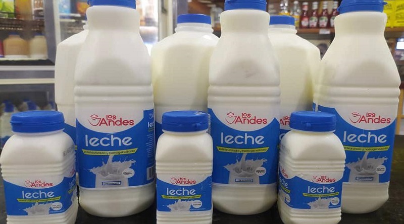 Lácteos Los Andes lanza nuevas presentaciones de leche pasteurizada