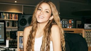 La sensual foto que se tomó Shakira desde la privacidad de su estudio