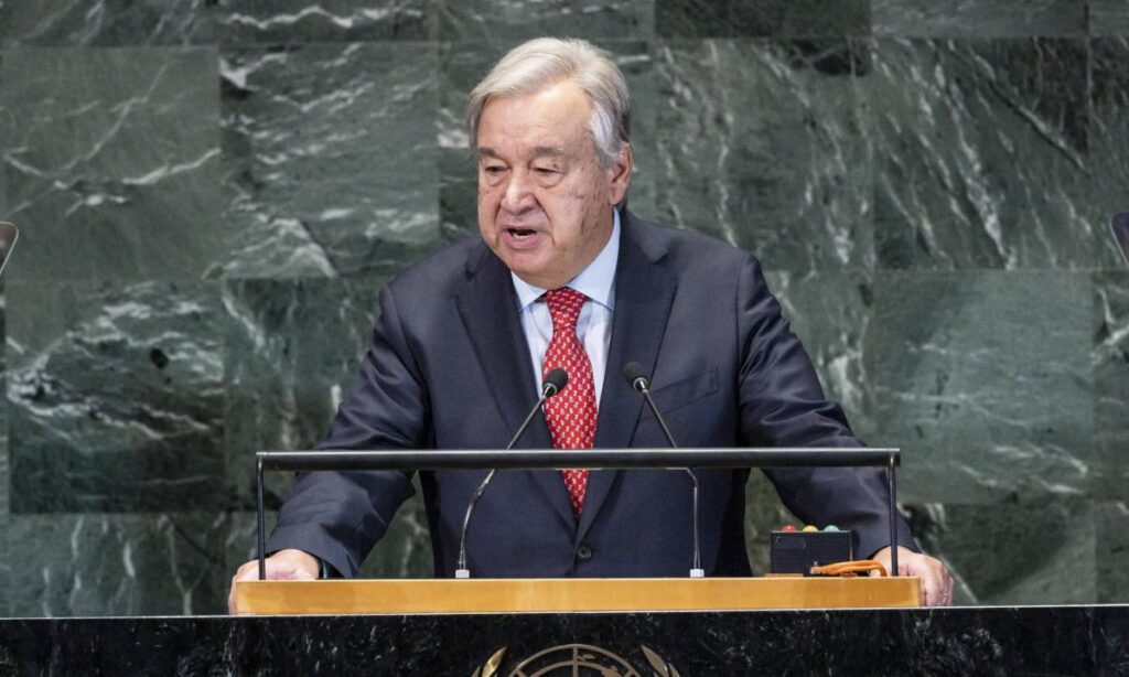 "Hemos abierto las puertas del infierno", Guterres lanza advertencias sobre el cambio climático