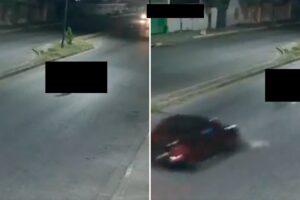Conductor arrolló a un jovencito en Barquisimeto y se dio a la fuga (Video)