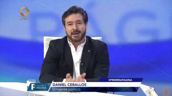 Daniel Ceballos anunció creación de nuevo partido político