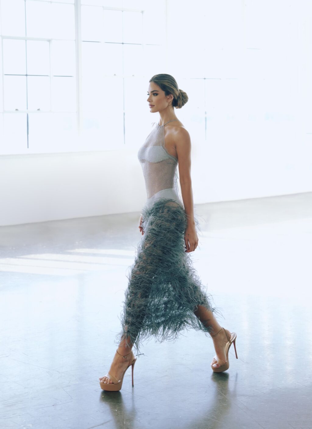 Aleska Génesis brilló en la pasarela