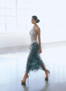 Aleska Génesis brilló en la pasarela