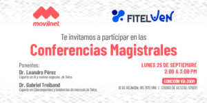 ¡Entérate! Movilnet ofrecerá conferencias magistrales con ponentes internacionales