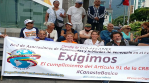 Jubilados y pensionados solicitaron ayuda humanitaria al PNUD