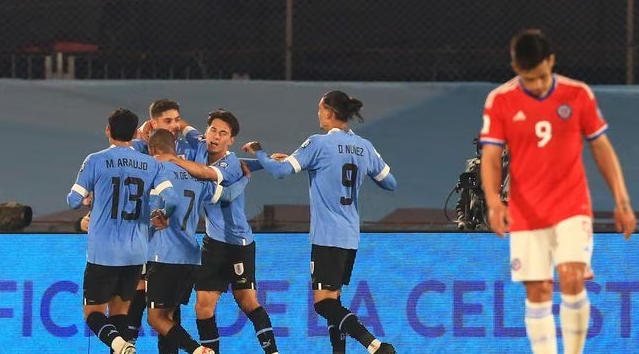 Uruguay venció a Chile 3-1 en Eliminatorias Sudamericanas rumbo al Mundial 2023