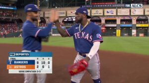 Los Rangers de Texas le ganaron a Houston y hoy se decide la serie