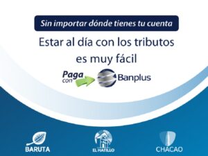 Banplus - Impuestos de las Alcaldías de Baruta, Chacao y El Hatillo ahora se pueden pagar con Banplus - FOTO