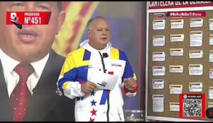 Diosdado reitera que los inhabilitados no participarán en las elecciones presidenciales