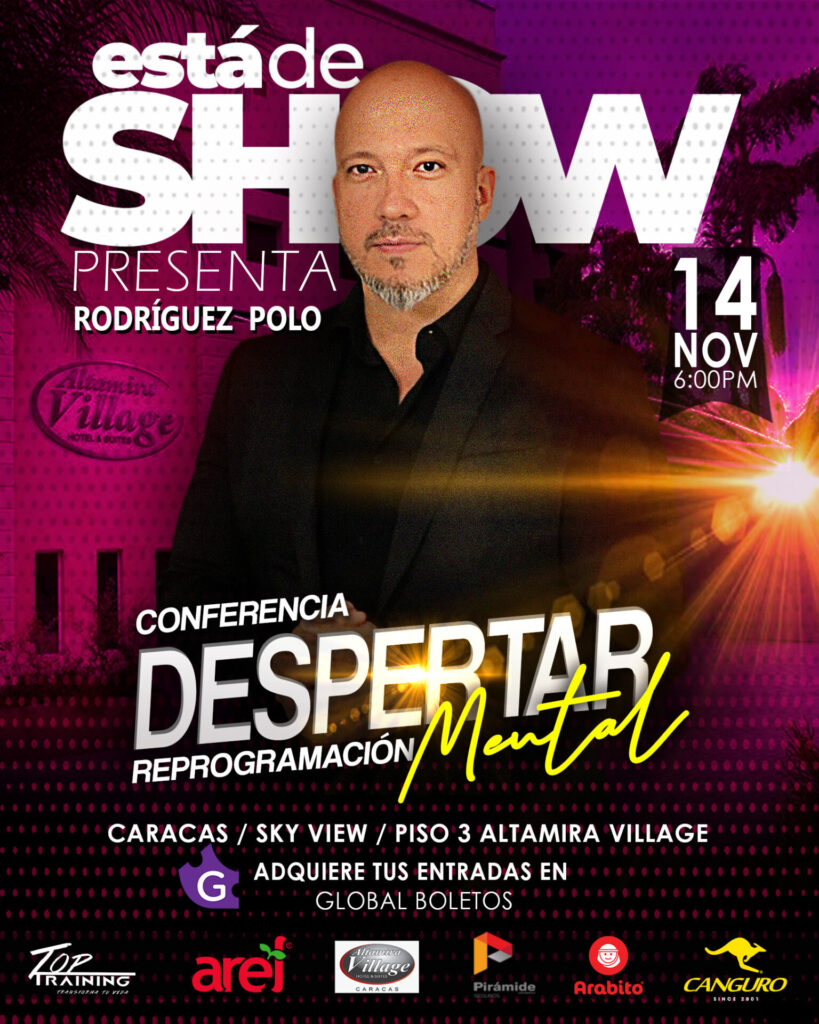 Esta de show organiza importante conferencia de Rodríguez Polo ????️✨