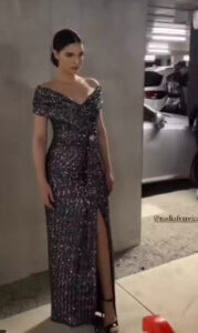 Nadia Ferreira volvió a la pasarela a varios meses de dar a luz