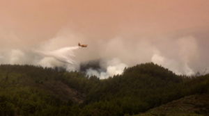 Evacúan a 3.000 personas por incendio en isla española de Tenerife