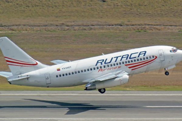Rutaca ofrecerá vuelos entre Barquisimeto y Curazao desde el 20 de noviembre