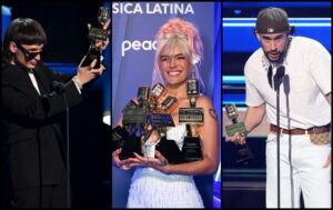 Karol G, Bad Bunny y Peso Pluma se alzaron como los más galardonados de los Premios Billboard de la Música Latina 2023
