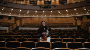 La venezolana Cecilia Tuesta, primera mujer Concertino en la Orquesta Sinfónica Nacional del Sodre en Uruguay