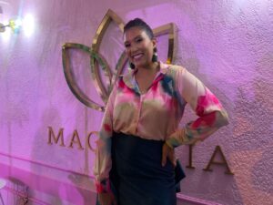 Magnolia presentó su colección Mar de Acuarelas 👜✨
