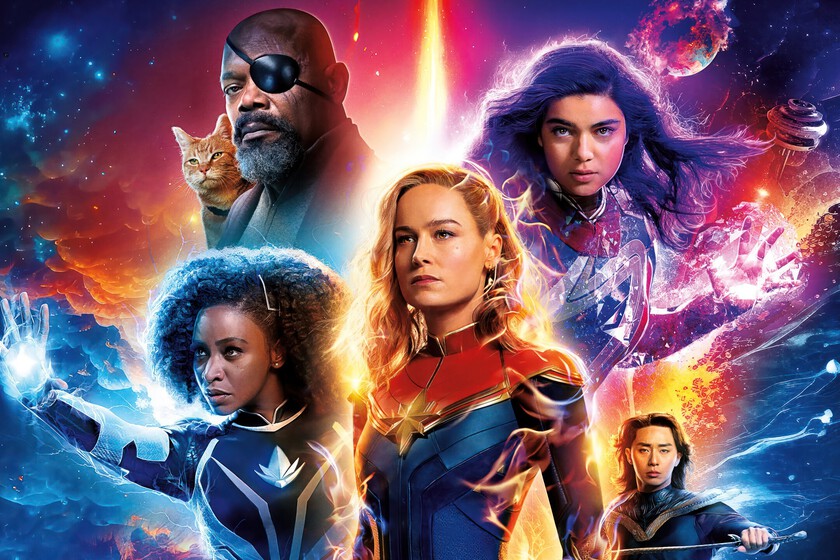 The Marvels (2023) crítica: una sorpresa, esperaba el mayor desastre de la historia de Marvel y he encontrado un digno pasatiempo en el que sobresale Iman Vellani