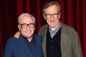 "Eres un maestro del cine y 'Los asesinos de la luna' es tu obra maestra". Steven Spielberg ensalza a Martin Scorsese y le compara con John Ford