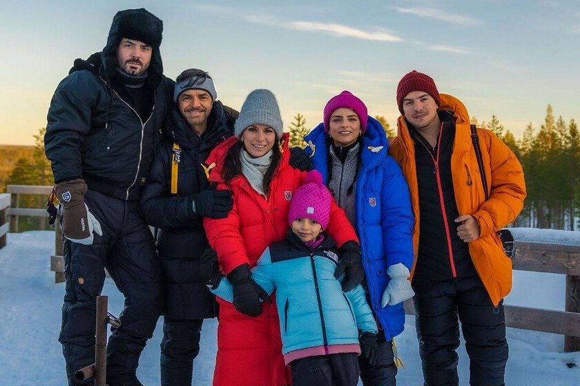 Eugenio Derbez y Victoria Ruffo en la nueva temporada de 'De viaje con los Derbez'