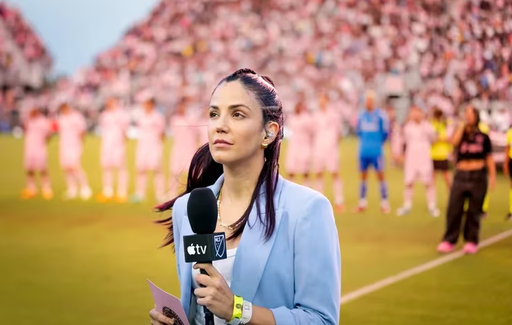 Antonella González la venezolana que paso de repartir cajas y atender un food truck a entrevistar a Messi