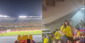 La reacción de Gustavo Petro tras abandonar el estadio su hija por fuertes abucheos contra él: ¡COBARDES!