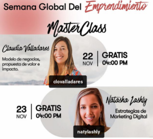 Impact Hub Caracas y Bancamiga se unen en la Semana Global del Emprendimiento para ofrecer dos clases magistrales
