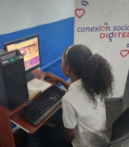 Digitel dotó de conectividad y equipos de computación a la biblioteca virtual de Chuao en el estado Aragua