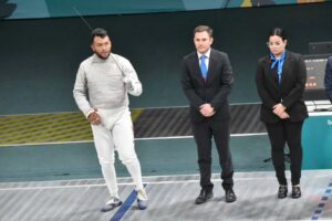 Eliécer Romero consigue la medalla de plata en Sable Individual en lo Juegos Panamericanos