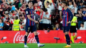 FC Barcelona solo logra un empate en Vallecas