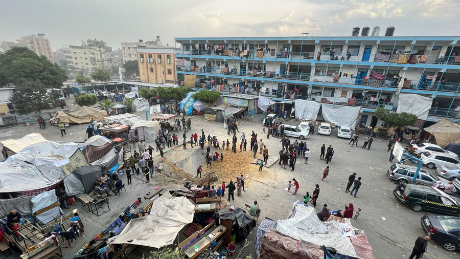 Al menos 50 muertos en un ataque de Israel contra una escuela de la ONU en Gaza