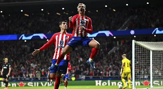 goleada del Atlético de Madrid, El City y el Leipzig primeros en octavos