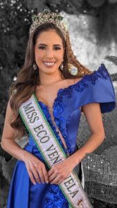Valeria Medina representará a Venezuela en el Miss Eco International 👑🍃