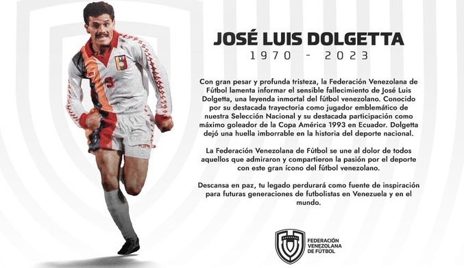 Fue el máximo goleador por Venezuela en Copa América 1993