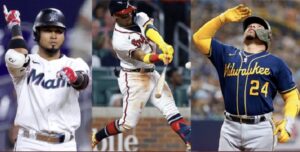 Luis Arráez, Ronald Acuña y William Contreras se ganaron el Bate de Plata en la Liga Nacional