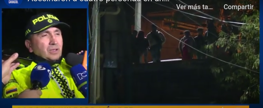 Encuentran a cuatro personas muertas, entre ellos dos venezolanos, en una vivienda en el sur Bogotá