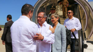 Presidente Petro arribó a Venezuela para participar en la Feria Internacional del Libro Filven 2023