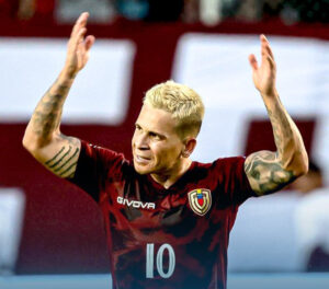 Soteldo será de la partida en doble fecha de las Eliminatorias Sudamericanas