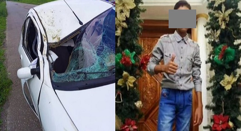 Muere joven al caerle encima del carro una vaca en Trujillo