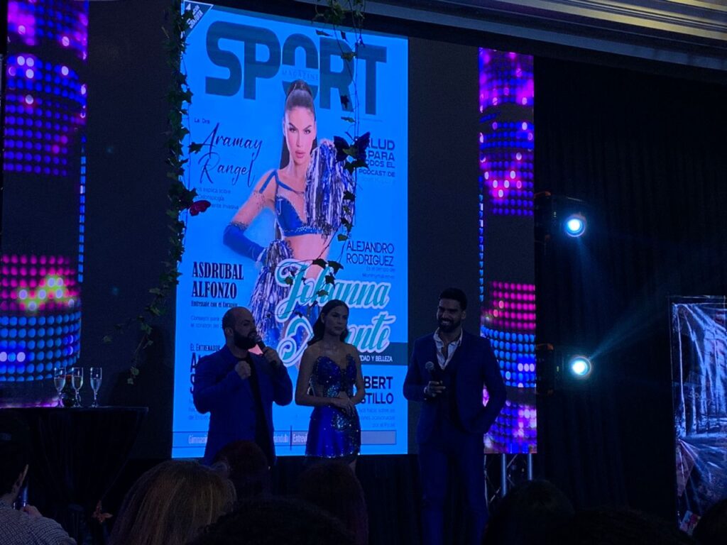 Johanna Aponte protagonizó la nueva portada de Sport Magazine