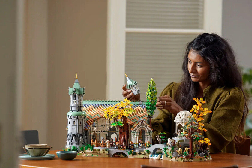 una construcción de más de 6.000 piezas para coleccionistas de la saga