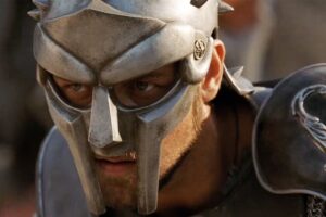 'Gladiator' y la soledad del vengador. Russell Crowe construye lo más fascinante de una película sobrevalorada que volvió a poner de moda el péplum