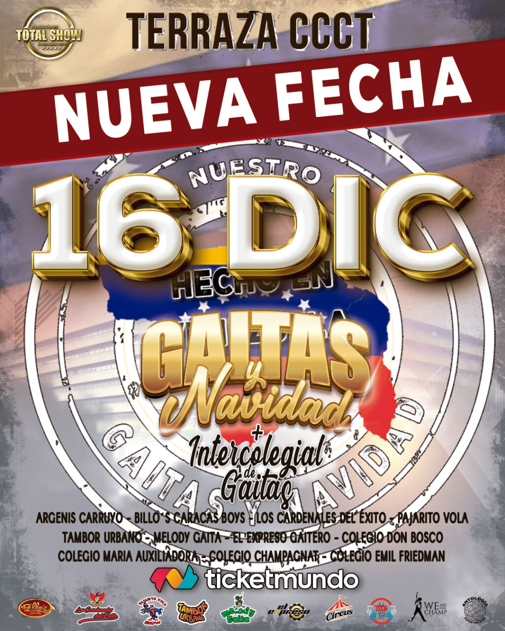 Gaitas y Navidad” pospuso la fecha de presentación