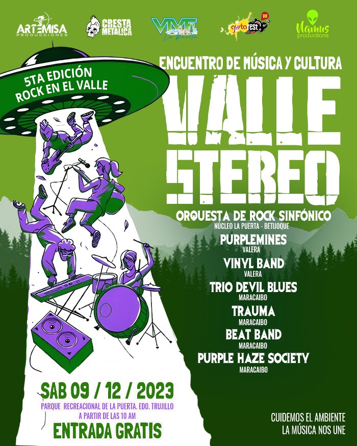 Todo listo para la Quinta Edición "Valle Stereo Tour 2023" en Trujillo
